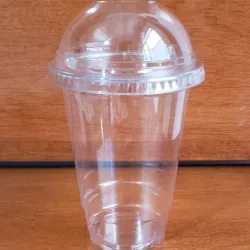 VASO DOMO 14oz (tapa cúpula )