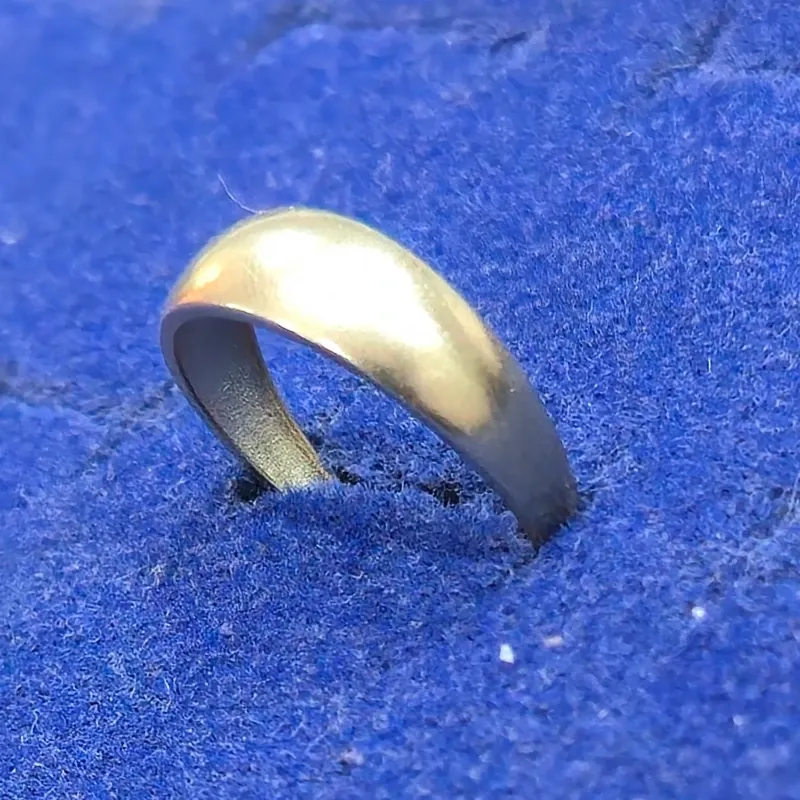 Anillo 10k Liso Talla 7-1/2