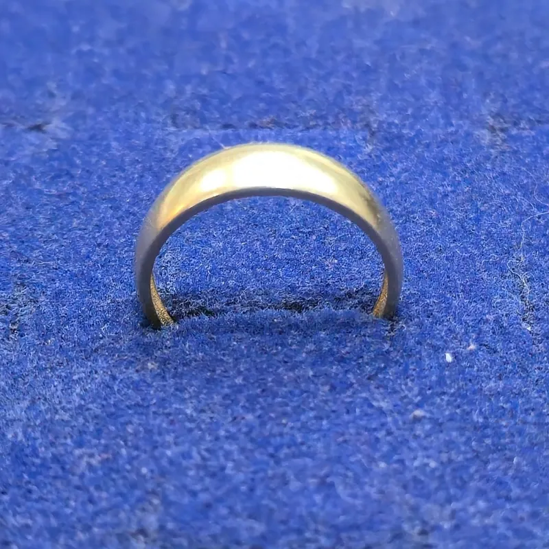 Anillo 10k Liso Talla 7-1/2
