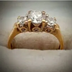 Anillo Original 375 (9K) de Joyería Macizo y Exclusivo