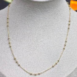 Cadena de Bolitas 14k Super exclusiva