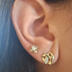 Aretes Corazón 