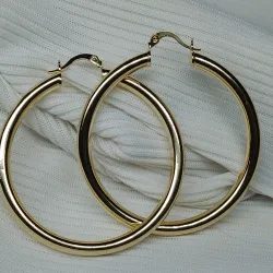 Argollas Grandes Lisas
