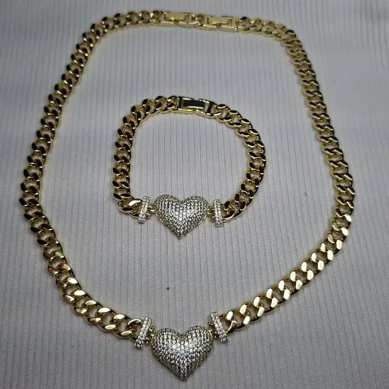 Gargantilla y pulsera 💖