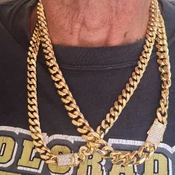 Juegos Mónaco (cadena y pulsera) 10mm y 12mm