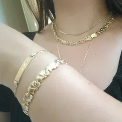Set Gargantilla+pulsera de Elefantes🐘