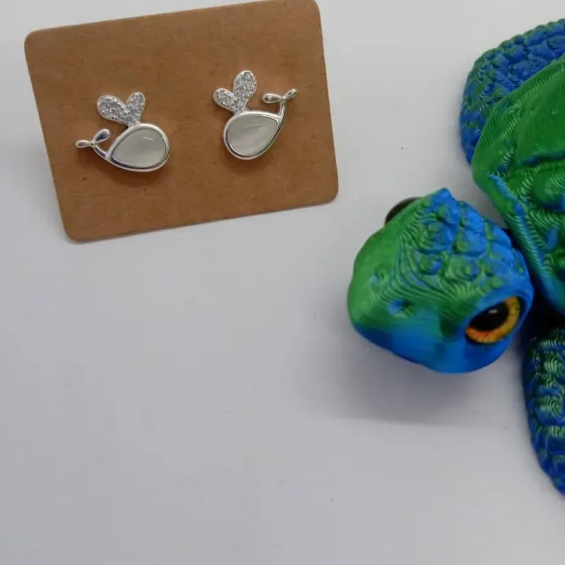 Aretes de ballena