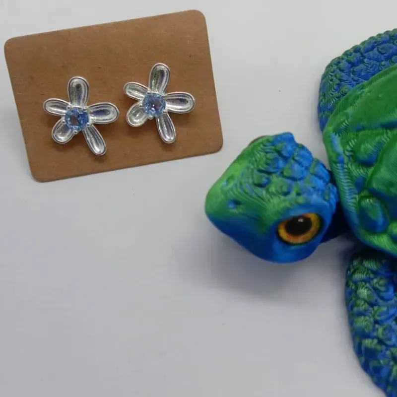 Aretes de flor