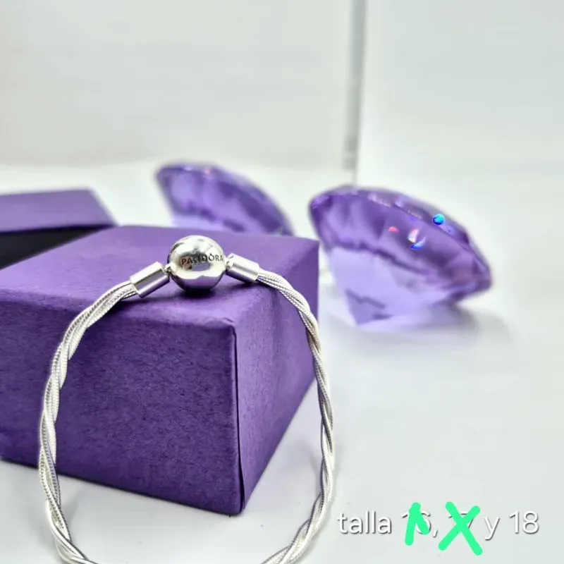 Pulsera multicadena trenzada 