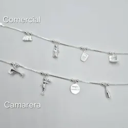 Pulsera temática de comercial y camarer@