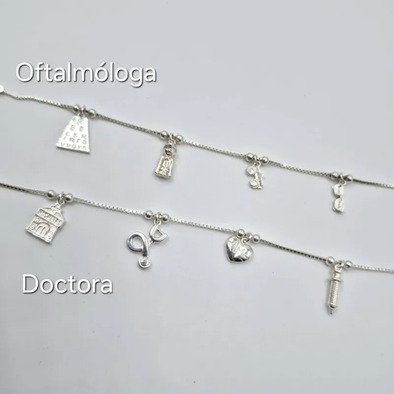 Pulsera temática de oftalmólog@ y doctor@