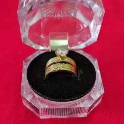 Anillo de compromiso 10k