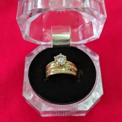 Anillo de compromiso 10k