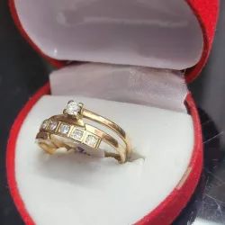 Anillo de compromiso 10k