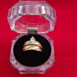 Anillo de compromiso 10k