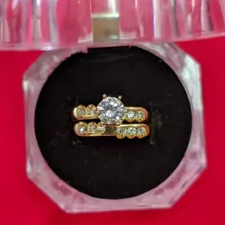 Anillo de compromiso 10k