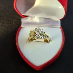 Anillo de compromiso 14k