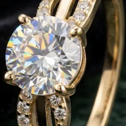 Anillo compromiso oro 10k