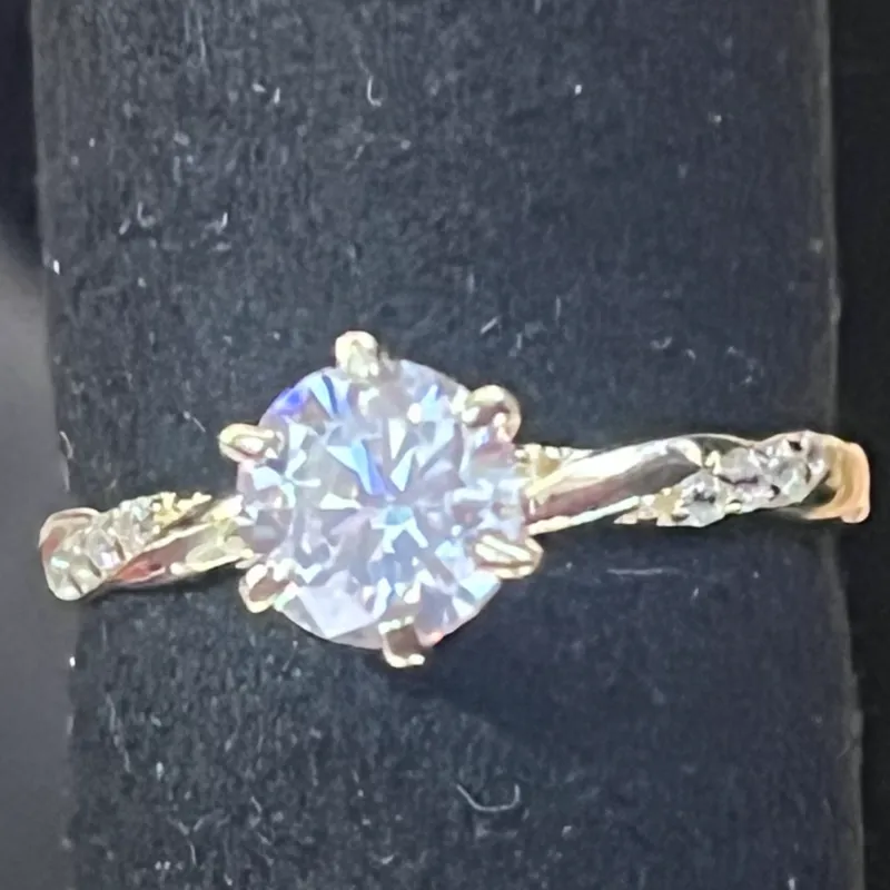 Anillo 💍 compromiso oro10k