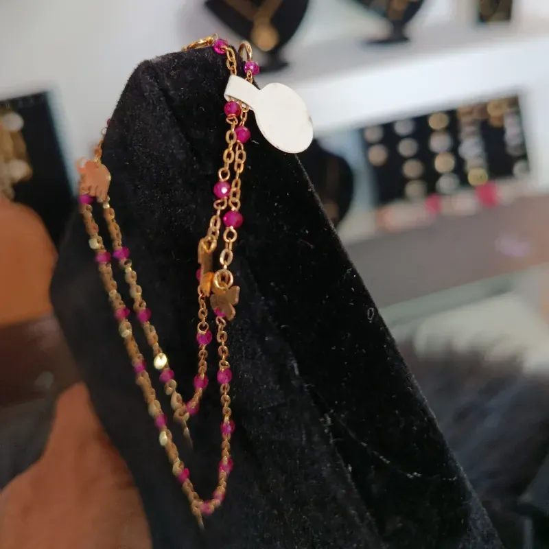 JUEGO DE TOBILLERA Y MANILLA