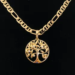 Cadena laminada 18k