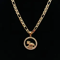 Cadena laminada 18k