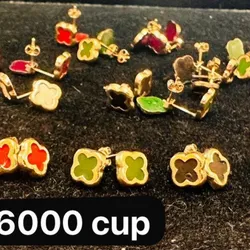 Aretes van cleff pequeños 