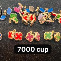 Aretes van cleff medianos