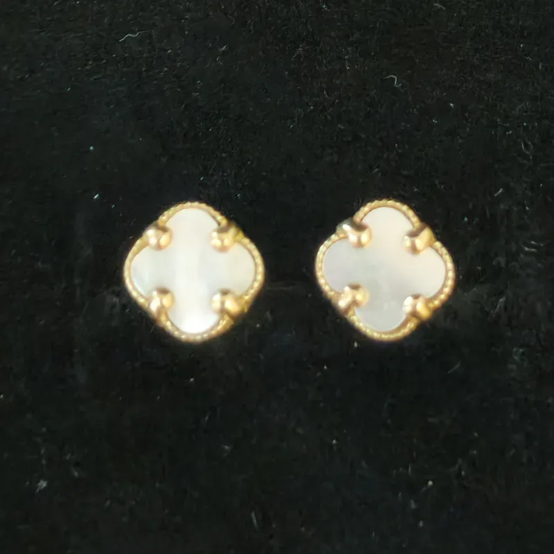 Aretes Van Cleef #1 ⚪️