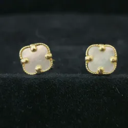 Aretes Van Cleef #1 ⚪️