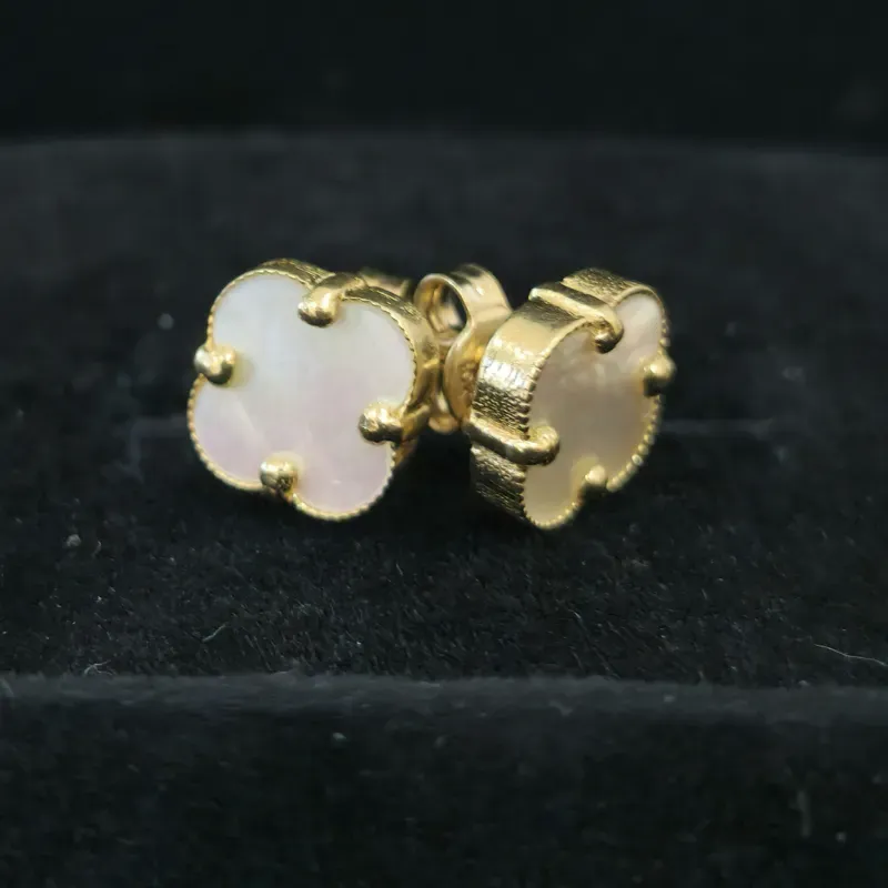 Aretes Van Cleef #2 ⚪️