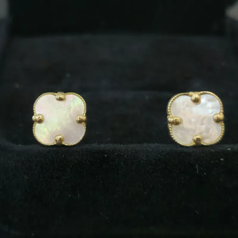 Aretes Van Cleef #2 ⚪️