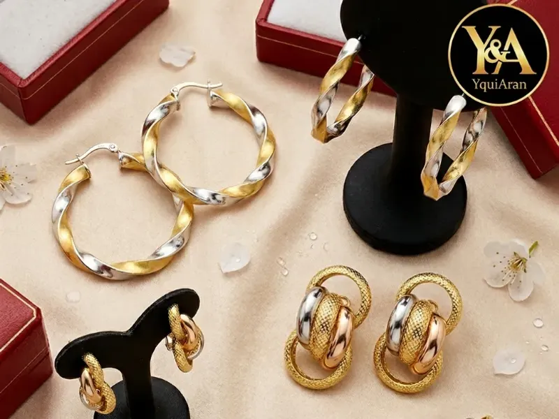 ARETES Y ARGOLLAS 18K