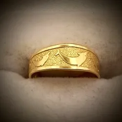 Anillo Del Pie Abierto Con Delfines