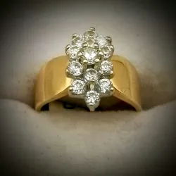 Anillo Exclusivo Forma De Piña