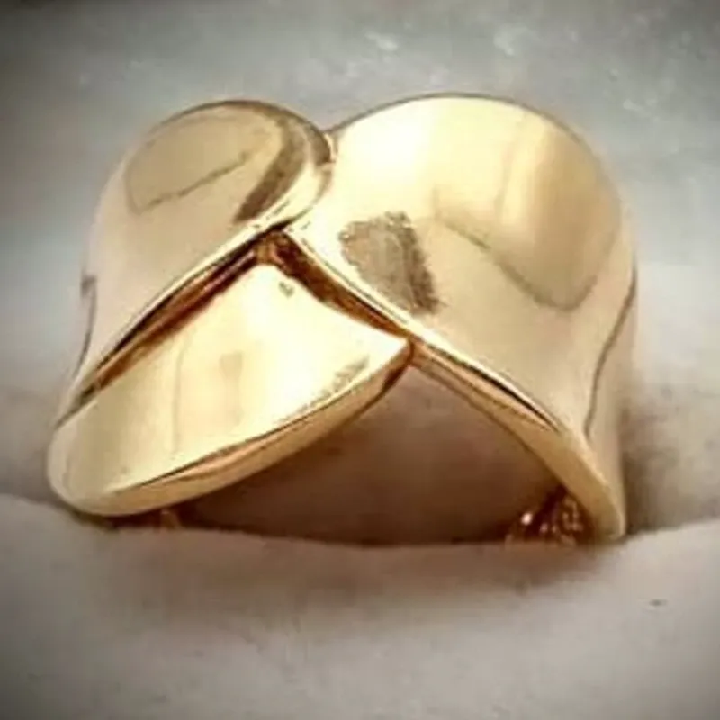 Anillo Original 10K Macizo Oro Sólido