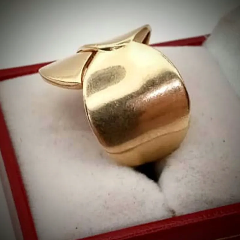 Anillo Original 10K Macizo Oro Sólido
