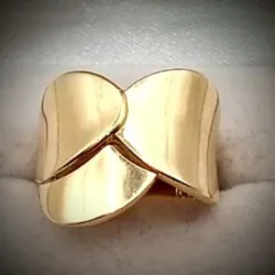 Anillo Original 10K Macizo Oro Sólido