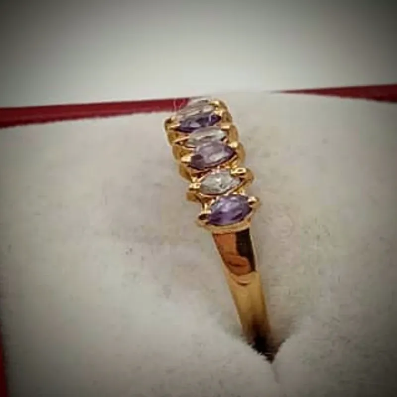 Anillo Original 18K Exclusivo Sencillo