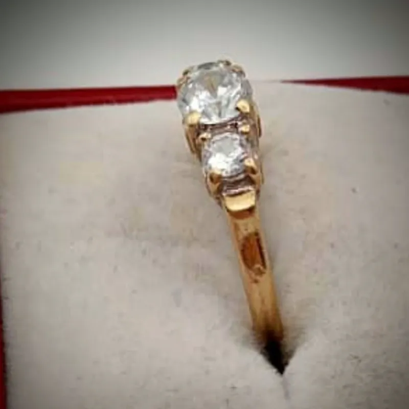 Anillo Original 375 (9K) de Joyería Macizo y Exclusivo