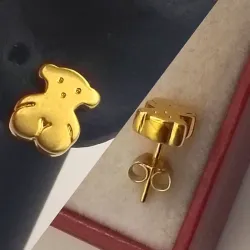 Aretes En Forma De Oso (Tous)