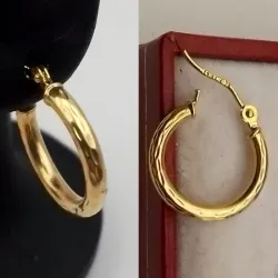 Argollas estilo nevadas de tubo fino son número 1