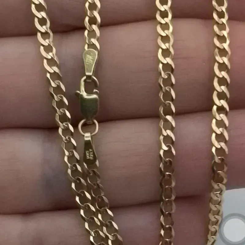 Cadena Eslabón Barbada Amoro Italiana