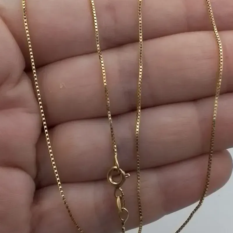 Cadena eslabones venecianos mediana