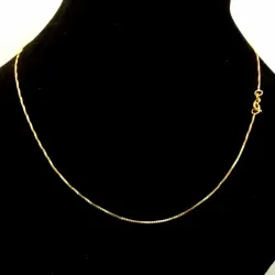 Cadena corta de eslabones venecianos