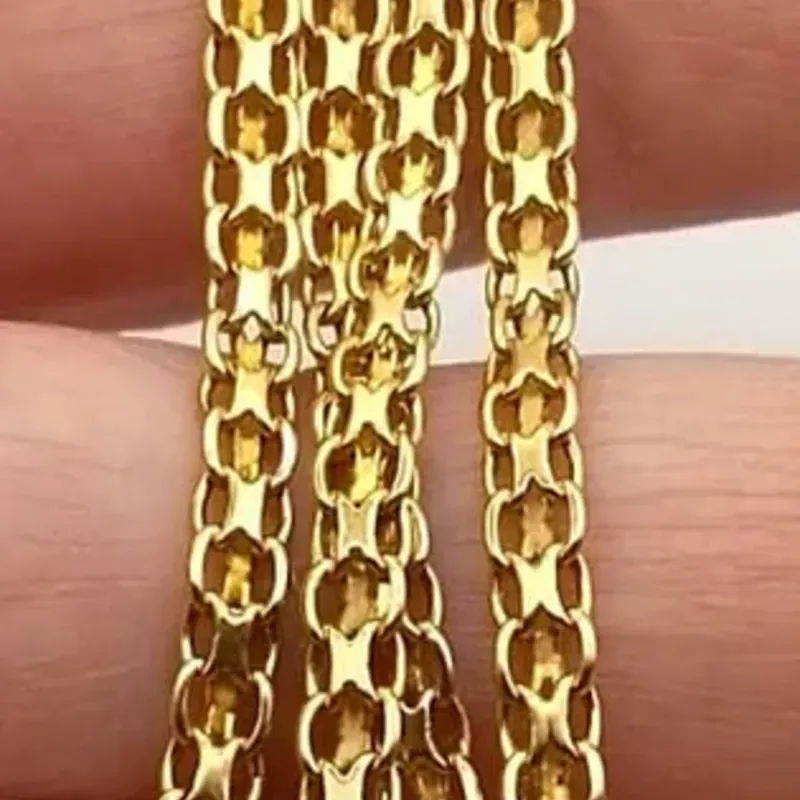 Cadena Maciza Tejida Exclusiva