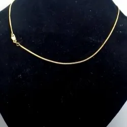 Cadena Martillada Maciza Corta