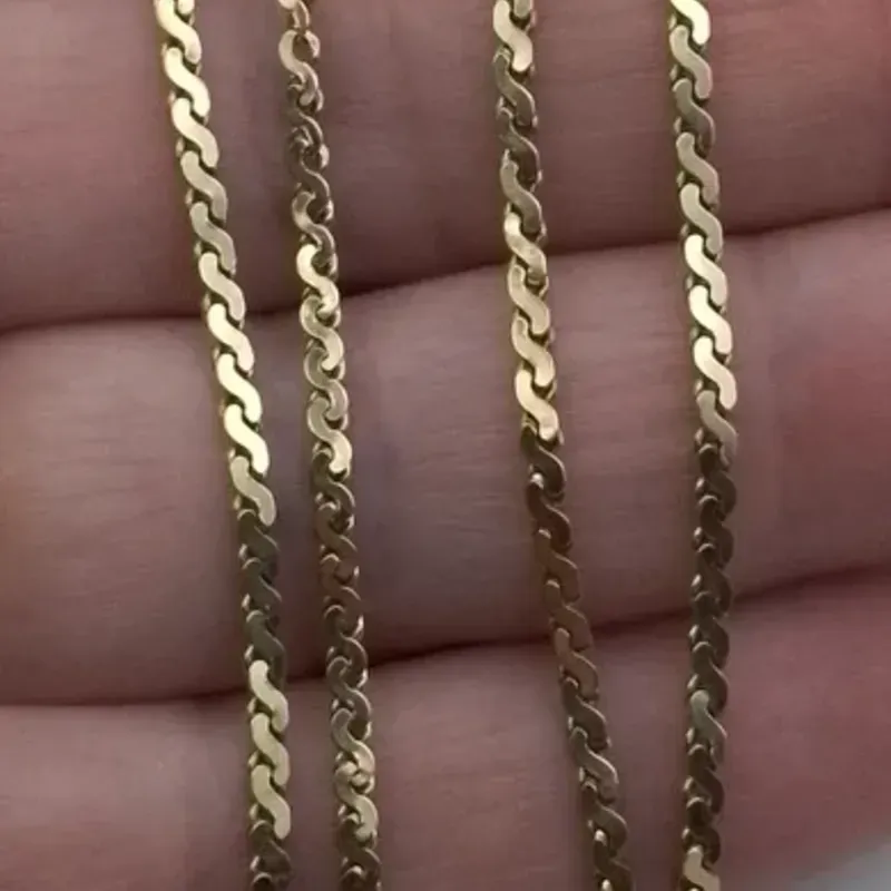 Cadena modelo serpentina