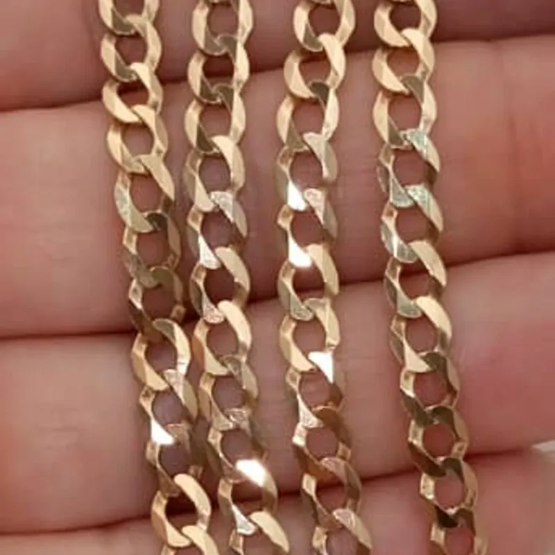 Cadena Original 10K Amoro Italiana Larga