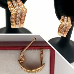 Conchas Originales 18K Trioro Macizas